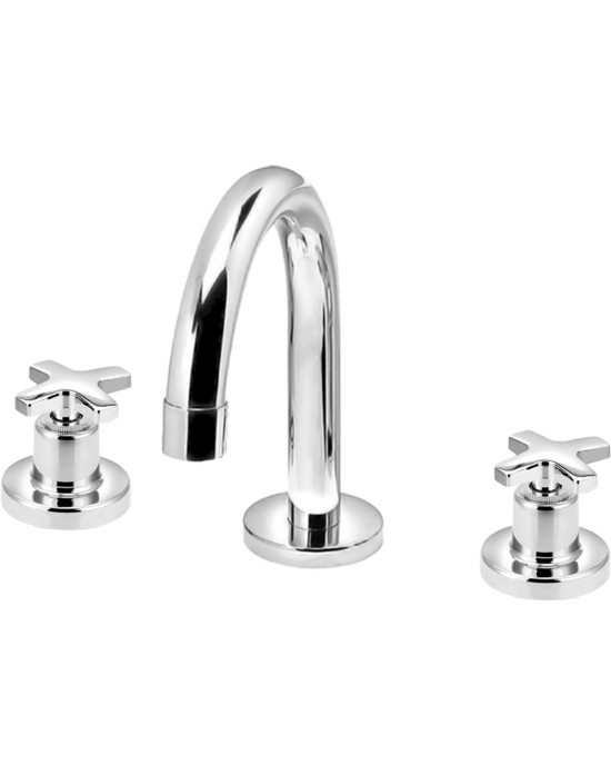 Misturador Banheiro Mesa Bica Alta ¼ Volta Alfa Plus C63 Cromado Esteves VML891CWU