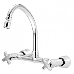 Misturador Cozinha Parede Bica Móvel ¼ Volta 1258 Alfa C34 Cromado Esteves VMP200CWB