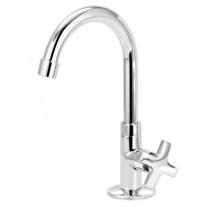 Torneira Banheiro Mesa Bica Alta 1198 Alfa C34 Cromado Esteves VTL220CWG