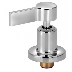 Acabamento Registro Pequeno 1/2,3/4,1 Clean C62 Cromado Esteves VAD620CWB