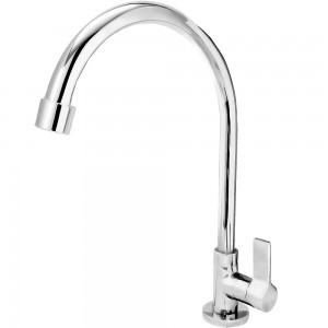 Torneira Banheiro Mesa Bica Alta ¼ Volta 1198 Clean C62 Cromado Esteves VTL620CWB