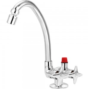 Torneira Cozinha Mesa Bica Móvel com Saída para Filtro 1167 Eco C23 Cromado Esteves VTF430CWU