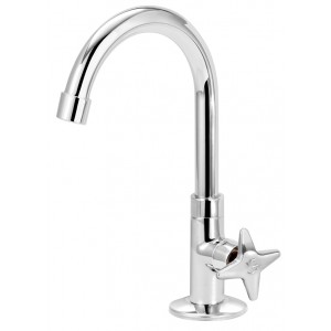 Torneira Banheiro Mesa Bica Alta 1198 Eco C23 Cromado Esteves VTL123CWG