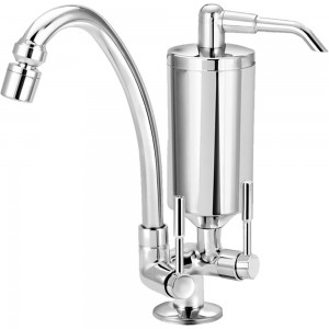 Torneira Cozinha Mesa Com Filtro ABS ¼ Volta Stilo C31 Cromado Esteves VTF701CWB