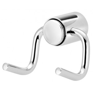 Cabide Duplo 2060-1 Fit Cromado Esteves VAB283CWB