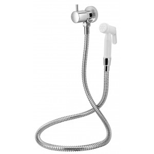 Ducha Higiênica Com Registro Sem Derivação 1984 ¼ Volta Fit Cromado Esteves VAB558CWB