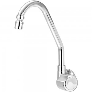 Torneira Cozinha Parede Bica Móvel ¼ Volta 1168 Mônaco Plus C40 Cromado Esteves VTP140CWB