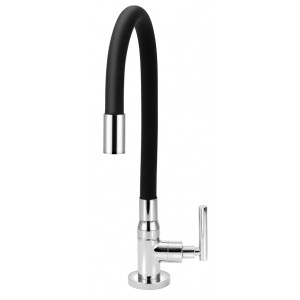 Torneira Cozinha Mesa Bica Articulada Preta Versata Esteves VTM065CWC