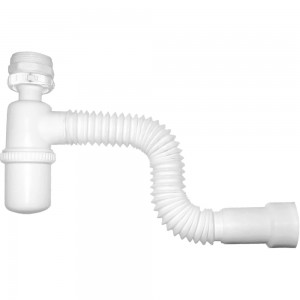 Sifão Universal Saída Extensível Porca Plástica Branco Esteves VSP250WWG