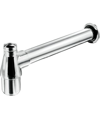 Sifão Lavatório Regulável 1X1.1/2 Tubo Saída 30cm Cromado Esteves VSM080CWB