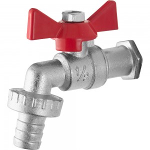 Torneira Uso Geral Jardim e Tanque Esfera com Borboleta  Esteves VTJ074CWB