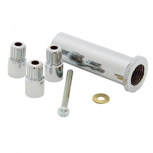 Prolongador Registro 4cm C37/C42S/C50/C51/C52/C39/C23 Cromado Esteves VAD534CWG